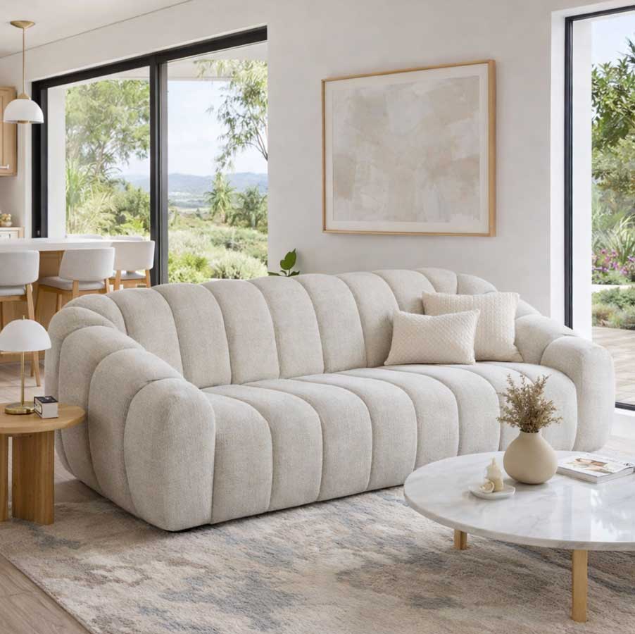 Riro 3 Seater Sofa - Hygge Design House Scandinavian Furniture