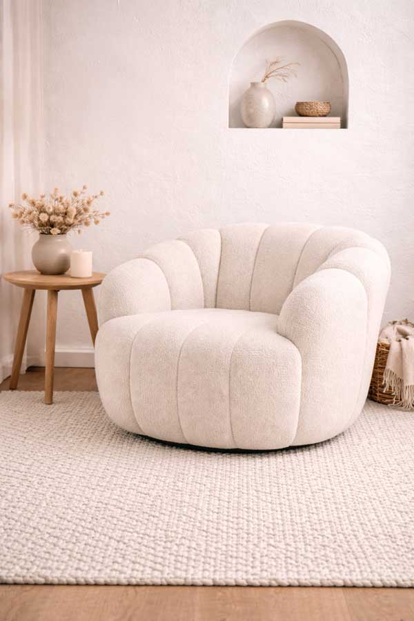 Riro Swivel Accent Chair - Hygge Design House