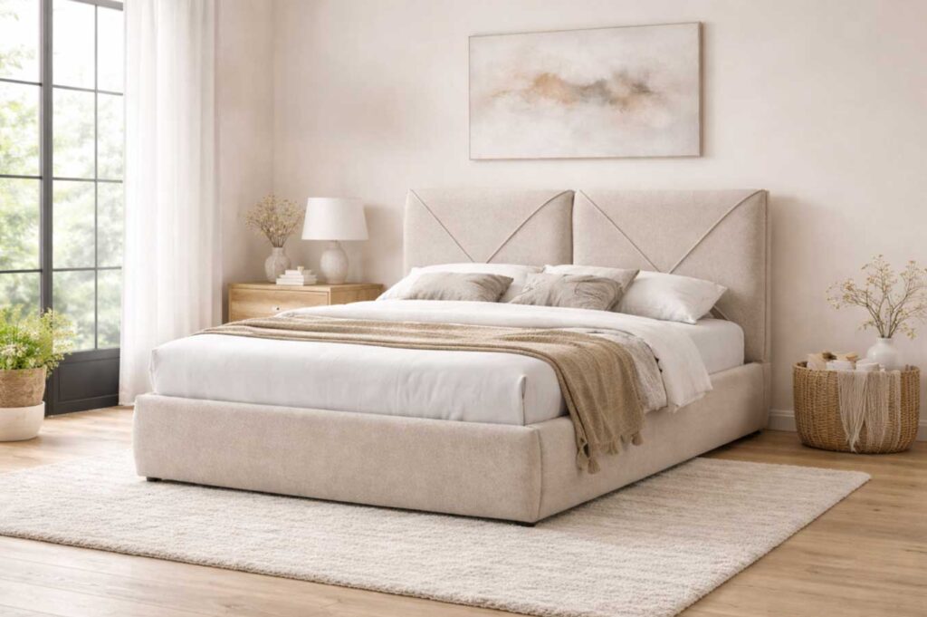 Aici Uphostered Bed - Hygge Design House