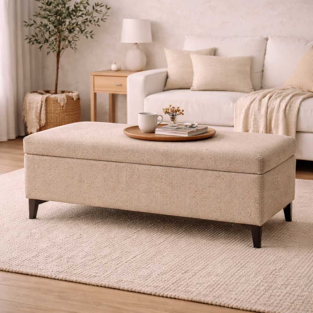 Reece Storage Bench - Hygge Design House